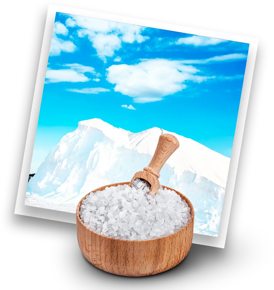 Uma montanha de sal